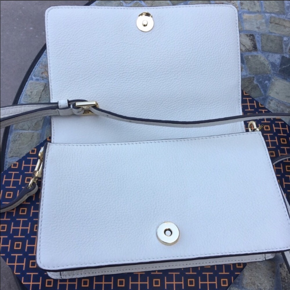 Tory Burch white crossbody hand bag - Picture 4 of 7